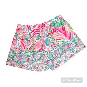 5" Katia Short Lilly Pulitzer Multi Croc My World - Size S